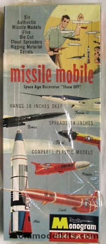 Monogram 1/128 Missile Mobile - Regulus II / Bomarc / Rascal / Matador / Atlas / Snark, PD43-98 plastic model kit
